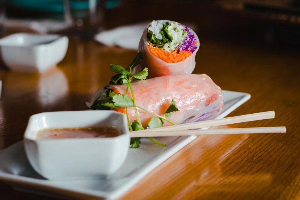 Traditional Thai dish at Supons Thai Kitchen Bellingham